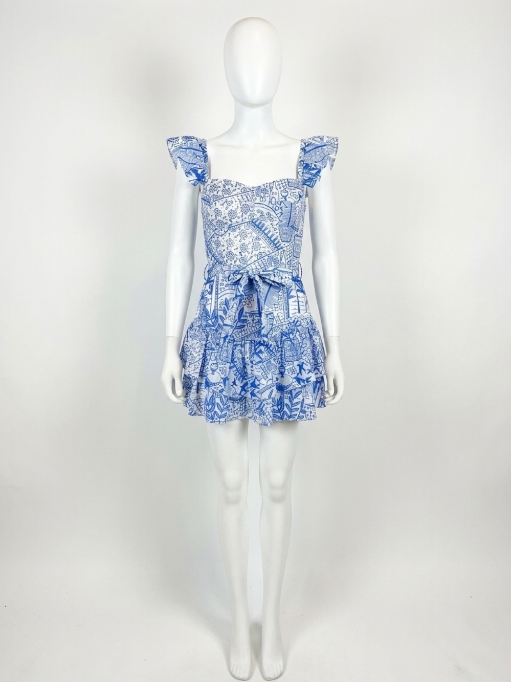 NEW SINCERELY OURS hailey romper in blue